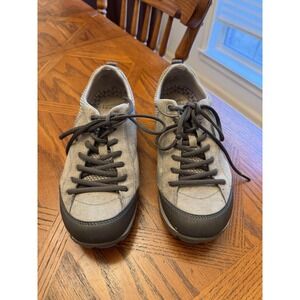 Dansko Women's Walking Hiking Shoes Paisley Grey 39 (8 -8.5) Vibram Waterproof